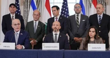 أبرز بنود الاتفاق الإطارى بين لبنان وإسرائيل ال واشنطن