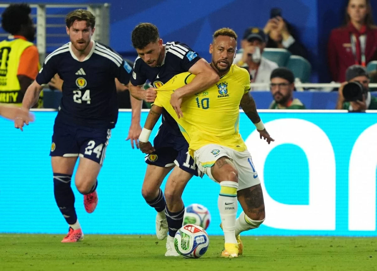 ظهور نيمار الأول وثنائية نيمار.. أهداف البرازيل ضد اسكتلندا في كأس العالم (3-0).. فيديو